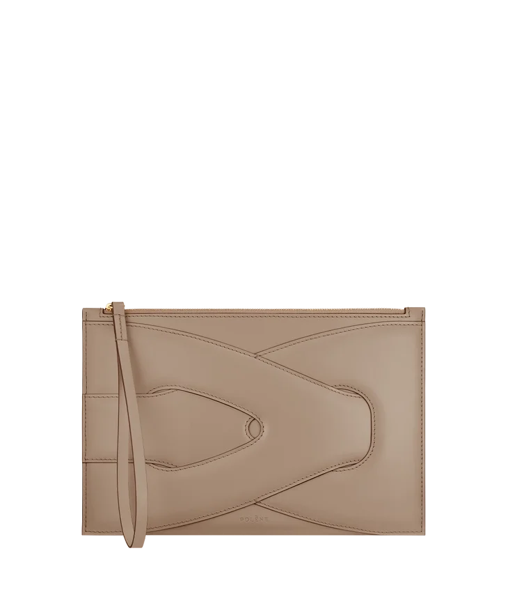Pochette Nodde, édition taupe