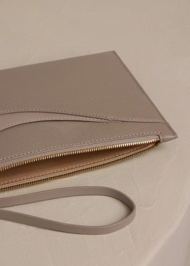 Pochette Sierra Édition Duo Taupe