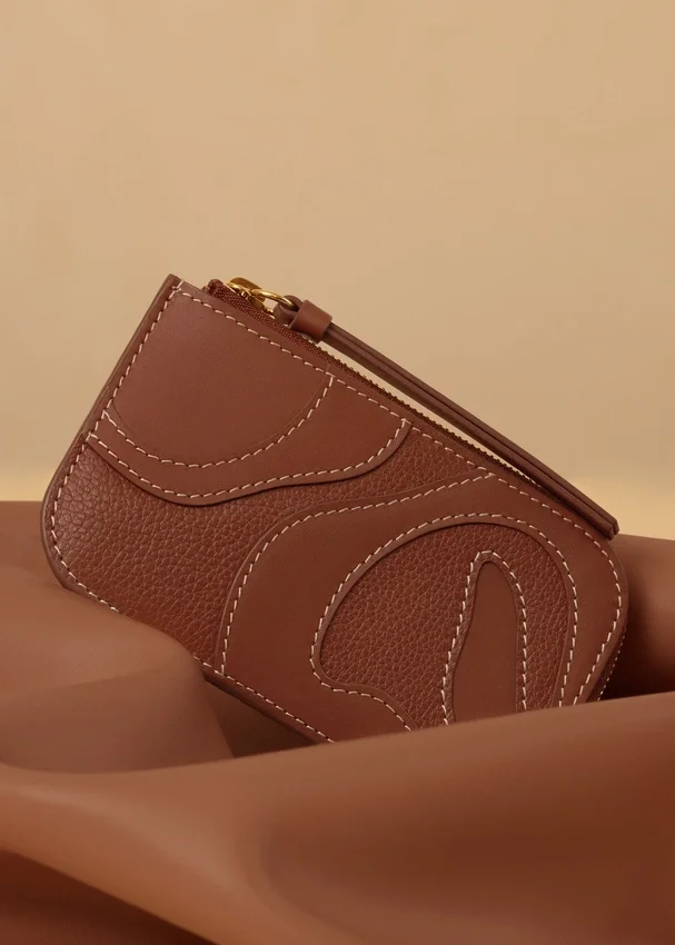 Porte-cartes Atla Édition Duo Cognac