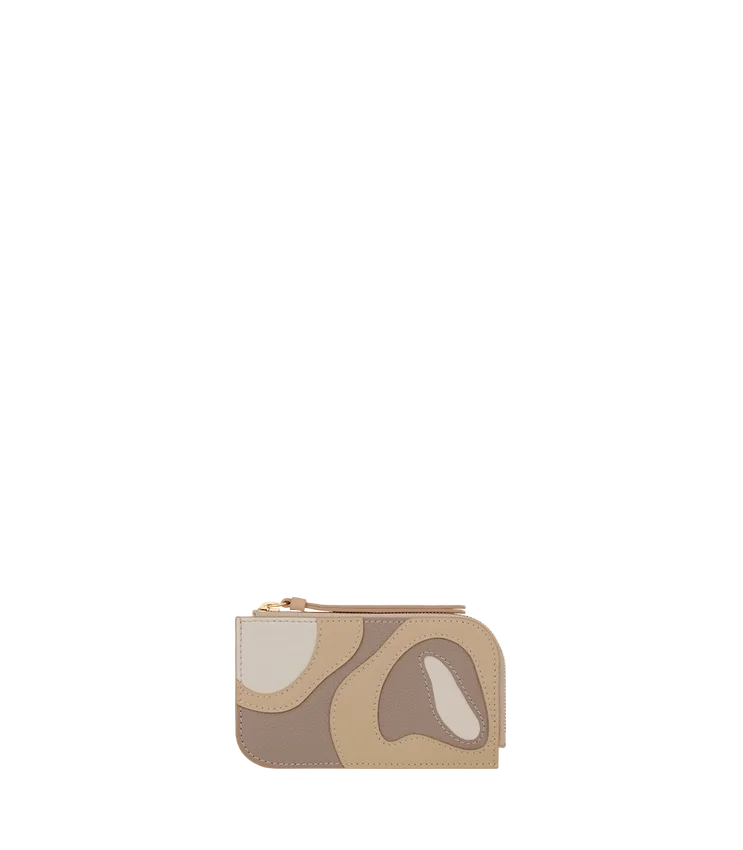 Porte-cartes Atla Édition Trio Taupe