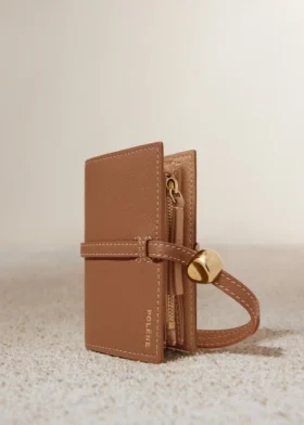 Porte-cartes Kayé Edition Textured Duo Camel