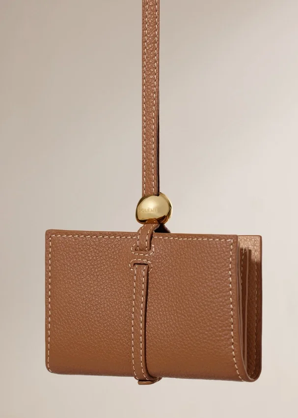 Porte-cartes Kayé Edition Textured Duo Camel