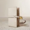 Porte-cartes Kayé Edition Textured Duo Chalk