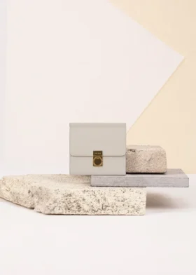 Portefeuille Numéro Sept Édition Textured Chalk